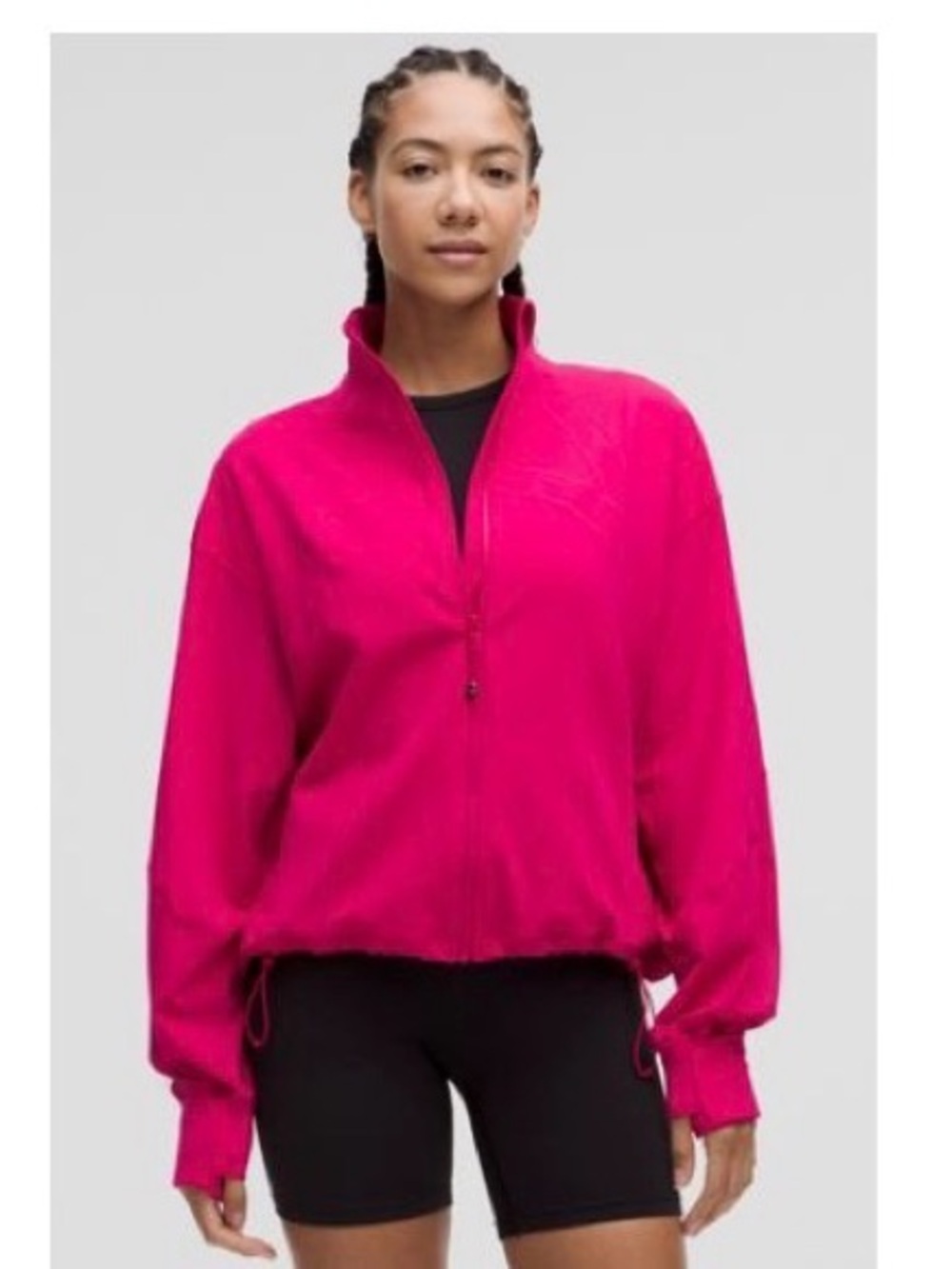 Lululemon Define Relaxed Fit Jacket Luon Passionate Raspberry Pink Baggy Size 0